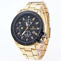 mens at single epoch is high grade commercial alloys quartz watch