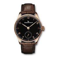 mens fashion watch quartz leather band black brown brown black gold