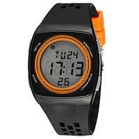 mens fashion watch digital watch digital plastic band black blue