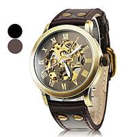 Men\'s Watch Auto-Mechanical Watch Vintage Hollow Engraving