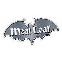 meat loaf pin pin bat logo in onesize