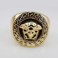 Men\'s Creative Shape Hip-hop High Polishing Ring