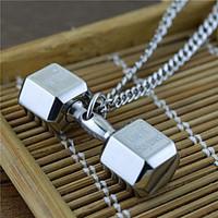 Men\'s Pendant Necklaces Titanium Steel Dangling Style USA Silver Jewelry Party Daily Casual 1pc
