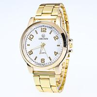 mens fashion watch wrist watch quartz alloy band casual gold brand