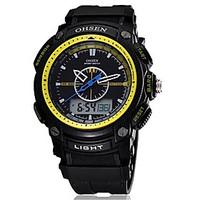 mens fashion watch digital watch chinese digital rubber band black bro ...