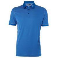 Mens SS Industrial Jaquard Polo - Magnetic Blue