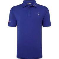 Mens Solid Interlock Polo 2015 - Bright Violet