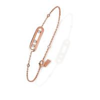 Messika 18ct Rose Gold Move Classique Uno Diamond Bracelet