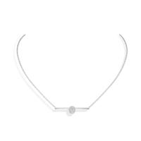 Messika 18ct White Gold Glam\'Azone Diamond Necklace