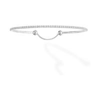 Messika 18ct White Gold Skinny 0.88ct Diamond Bracelet