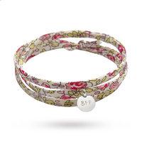 Message by Merci Maman Best Friend Forever Sterling Silver Liberty Wrap Bracelet