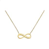 Message by Merci Maman Always & Forever Gold Plated Necklace