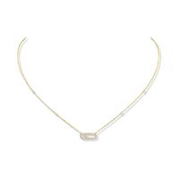 Messika 18ct Yellow Gold Move Classique Uno Necklace