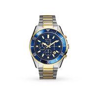 mens bulova marine star chronograph watch