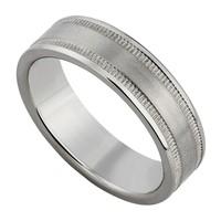 Men\'s titanium 6mm ring