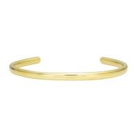 Men\'s 9ct gold flat bangle