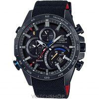Mens Casio Edifice Eqb-500 Scuderia Toro Rosso Black Limited Edition Alarm Chronograph Solar Powered Watch EQB-501TRC-1AER