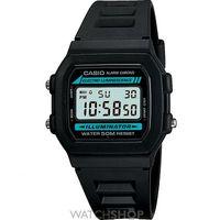 Mens Casio Retro Alarm Chronograph Watch W-86-1VQES