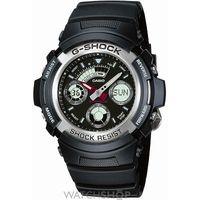 Mens Casio G-Shock Alarm Chronograph Watch AW-590-1AER