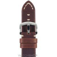 Mens Hirsch Stainless Steel Ranger 120mm/80mm Calf Leather Strap Size 22mm 05402010-2-22