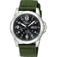 mens seiko solar powered watch sne095p2