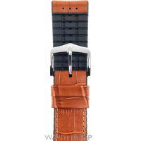 Mens Hirsch Stainless Steel Paul 120mm/80mm Calf Leather Strap Size 20mm 0925028075-2-20