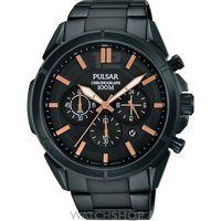 mens pulsar chronograph watch pt3765x1