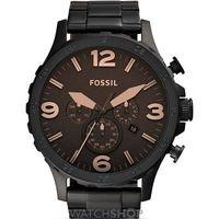 mens fossil nate chronograph watch jr1356