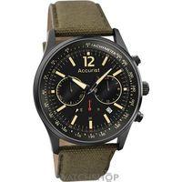 Mens Accurist Chronograph Watch MS612B