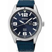 Mens Seiko Solar Powered Watch SNE329P9