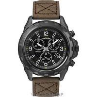 mens timex indiglo expedition chronograph watch t49986