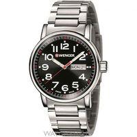 Mens Wenger Attitude Day Date Watch 010341104