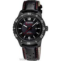 mens wenger roadster black night watch 010851123