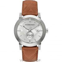 Mens Burberry The City Embossed Check Watch BU9904