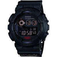 mens casio g shock military black alarm chronograph watch gd 120mb 1er
