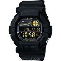 Mens Casio G-Shock Vibrating Timer Alarm Chronograph Watch GD-350-1BER