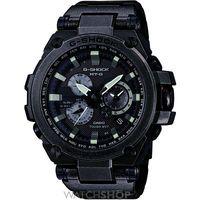 Mens Casio G-Shock Premium MT-G Aged Silver Alarm Chronograph Radio Controlled Watch MTG-S1000V-1AER