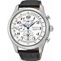 mens seiko alarm chronograph watch spc131p1