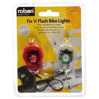 Mega Value Fix n Flash Bike Lights
