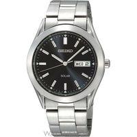 mens seiko solar powered watch sne039p1