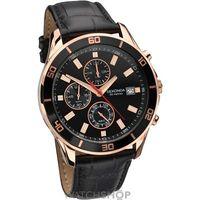 mens sekonda night fall chronograph watch 1051