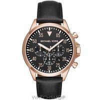 mens michael kors gage chronograph watch mk8535