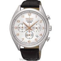 Mens Seiko Chronograph Watch SSB227P1