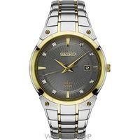 Mens Seiko Solar Powered Watch SNE430P9