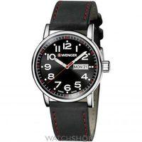 mens wenger attitude day date watch 010341103