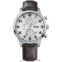 mens hugo boss aeroliner chronograph watch 1512447