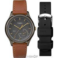 Mens Timex IQ+ Move Activity Tracker Bluetooth Hybrid Smartwatch Watch TWG013800