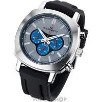 Mens Kennett Challenger Chronograph Watch WCHASILBLBK