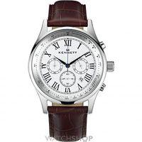 Mens Kennett Savro Chronograph Watch WSAVSILWHDABRN