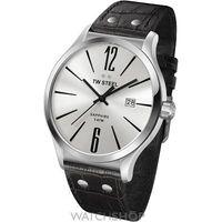 mens tw steel slim line 45mm watch tw1301